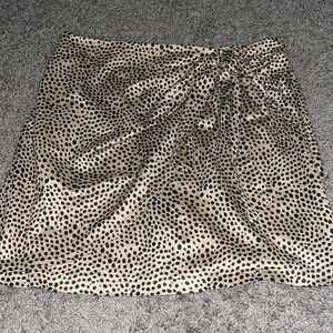 Cheetah print mini skirt from Francesca’s